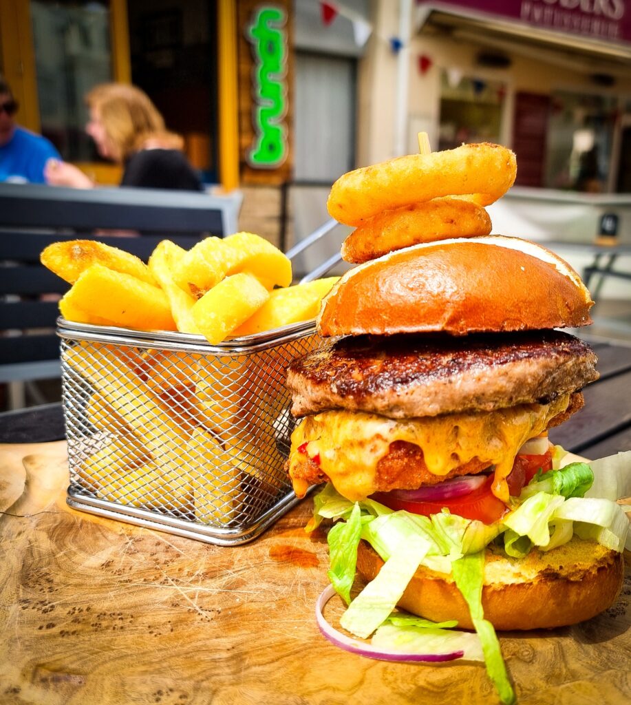 Menu Item - Burger & Chips